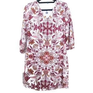 Old navy  floral size M sheath dress